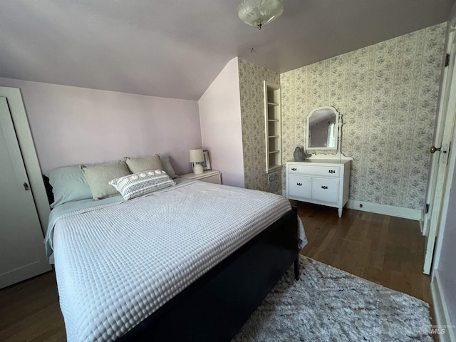 1351 Poplar, Twin Falls, ID 83301 - bedroom with wood finished floors and wallpapered walls