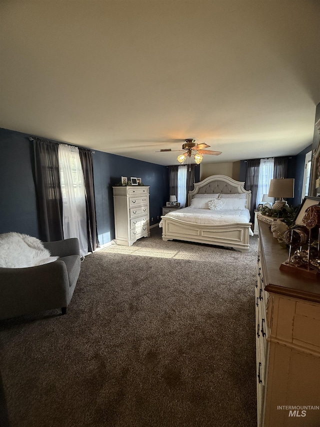 1351 Poplar, Twin Falls, ID 83301 - bedroom featuring carpet flooring and a ceiling fan