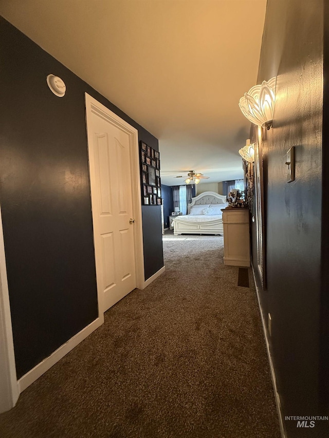 1351 Poplar, Twin Falls, ID 83301 - hallway with carpet flooring and baseboards