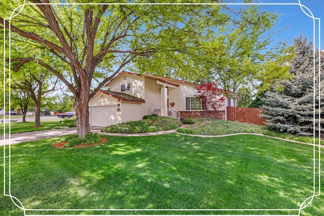 1037 Pahsimeroi Dr, Twin Falls, ID 83301 - view of front facade featuring concrete driveway and brick siding