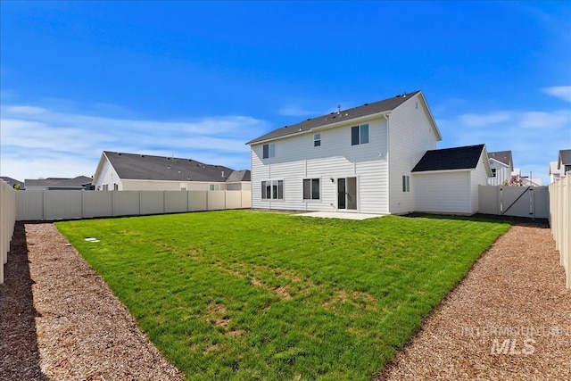 709 W Smoky Quartz St, Kuna, ID 83634 - back of property featuring a patio