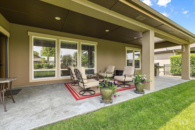 11714 W Pinewood River Ln, Star, ID 83669 - view of patio