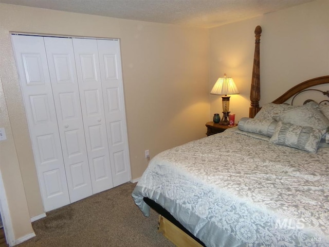 1835 Lincoln St, Mountain Home, ID 83647 - bedroom with carpet floors and a closet