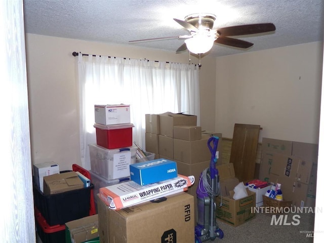 1835 Lincoln St, Mountain Home, ID 83647 - storage room with a ceiling fan