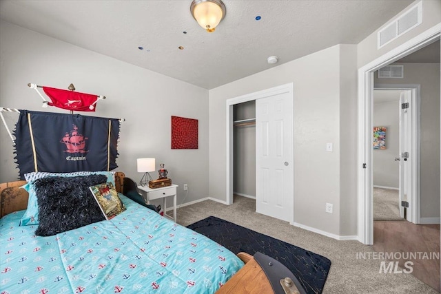 120 Pilgrim Way, Middleton, ID 83644 - bedroom with carpet floors, baseboards, and a closet