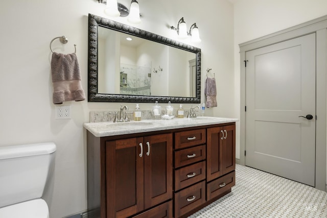 110 S 3rd Ave, Pierce, ID 83546 - full bath featuring double vanity, toilet, and a shower