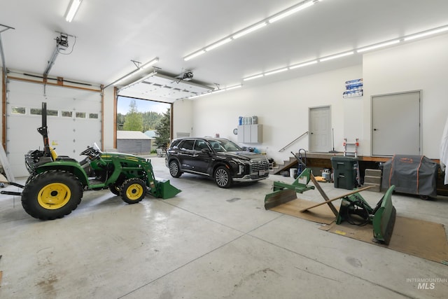 110 S 3rd Ave, Pierce, ID 83546 - garage with a garage door opener