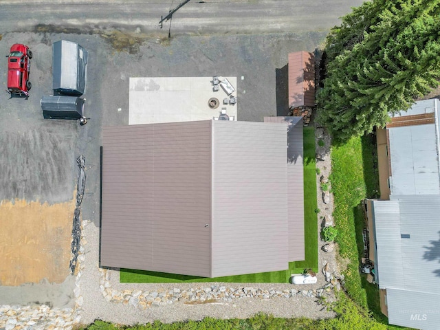 110 S 3rd Ave, Pierce, ID 83546 - view from above of property