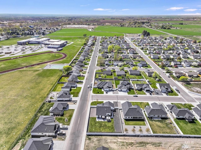 birds eye view of property featuring a residential view
