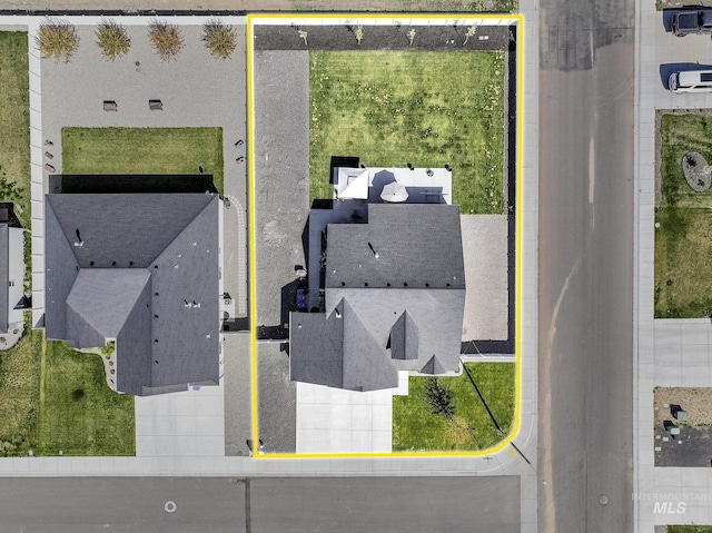 drone / aerial view