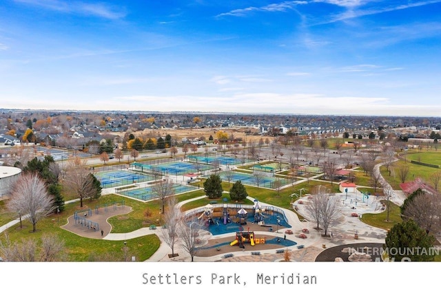 178 W Lava Falls Dr, Meridian, ID 83646 - aerial view
