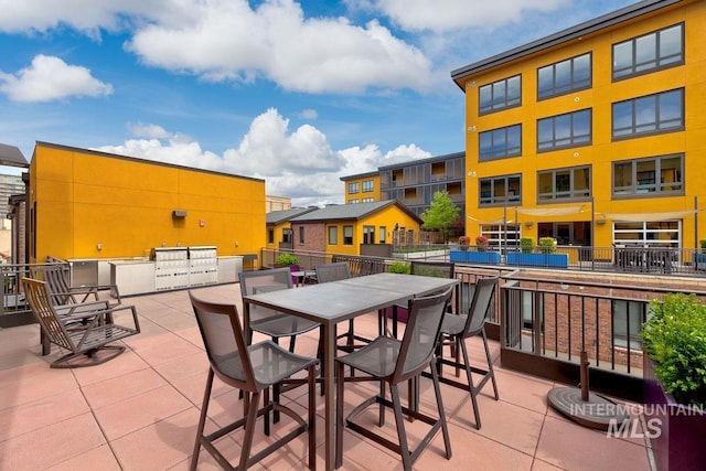 880 W River St, Boise, ID 83702 - view of patio / terrace with fence