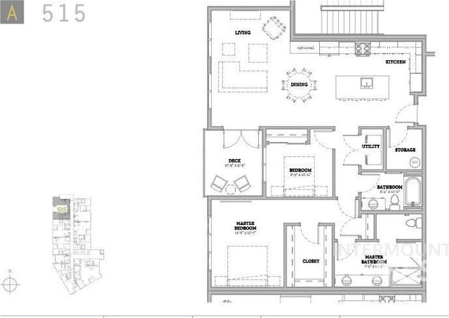 880 W River St, Boise, ID 83702 - plan