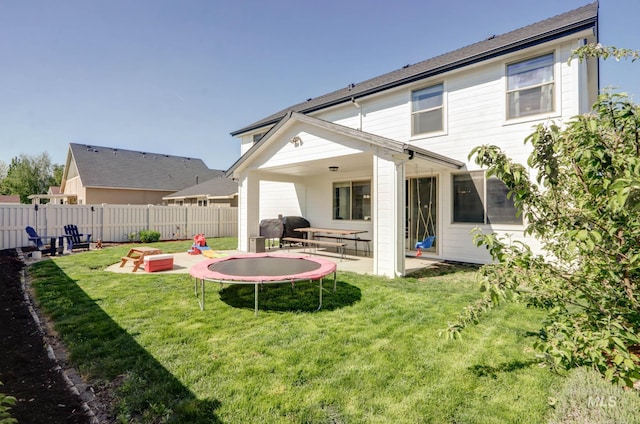 back of house featuring a patio