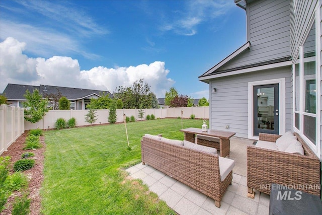 5094 W Avilla Dr, Meridian, ID 83646 - view of yard featuring a patio area