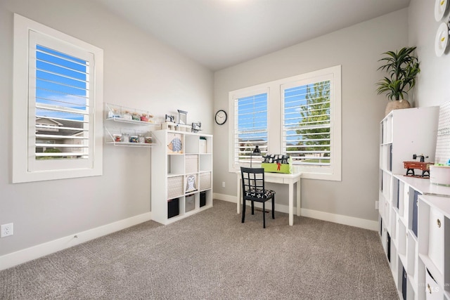 1071 W Rose Quartz St, Kuna, ID 83634 - carpeted home office featuring baseboards