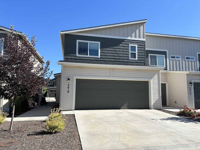 5619 E Bollo St, Nampa, ID 83687 - contemporary home with a garage and driveway