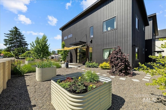 view of rear view of property