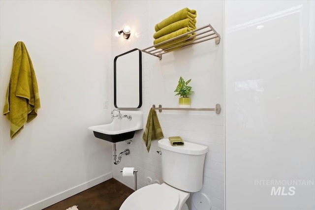 bathroom with toilet