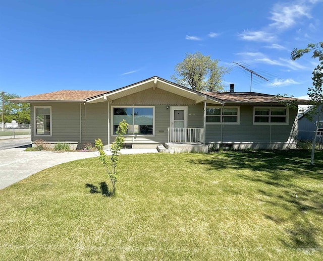 600 N 9th E, Mountain Home, ID 83647 - view of front of property with a front yard
