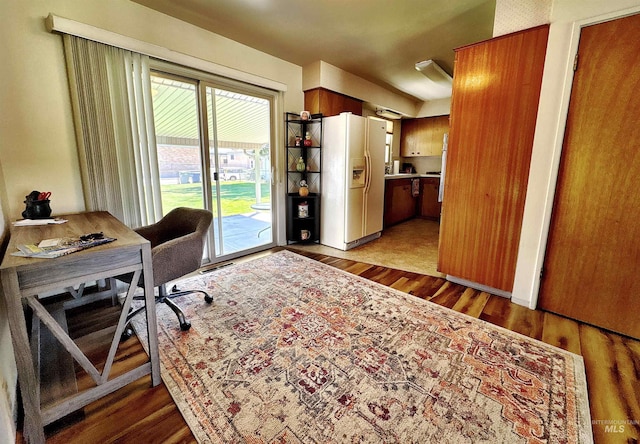 600 N 9th E, Mountain Home, ID 83647 - home office with wood finished floors