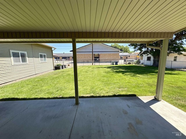 600 N 9th E, Mountain Home, ID 83647 - view of patio / terrace featuring central AC
