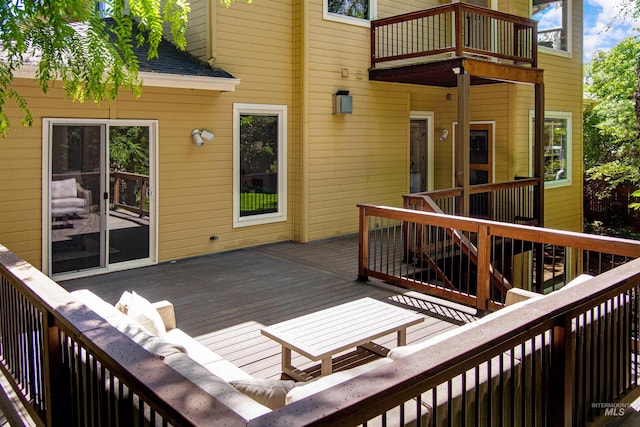 2383 E Lenox Ct, Eagle, ID 83616 - view of wooden deck