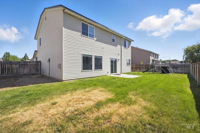 841 Shire St, Middleton, ID 83644 - back of property with a playground