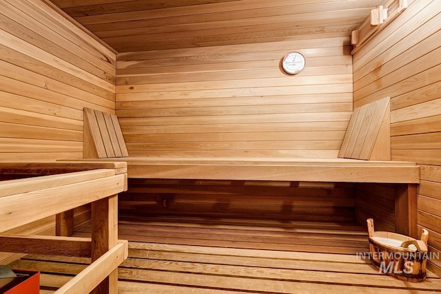 928 N Argyll Dr, Boise, ID 83702 - sauna with wood ceiling and wooden walls