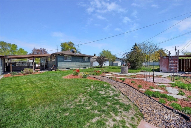 371 Dubois, Twin Falls, ID 83301 - view of yard featuring fence