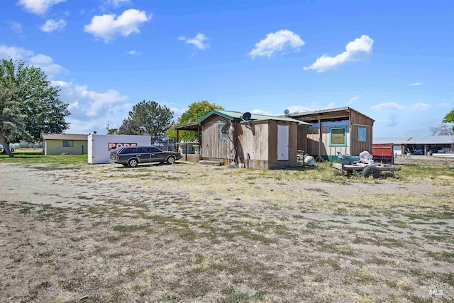 view of property exterior