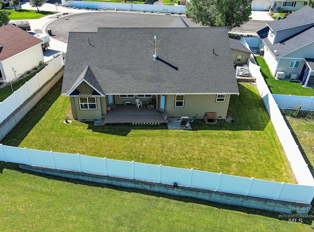 201 E S 10th St, Grangeville, ID 83530 - aerial perspective of suburban area