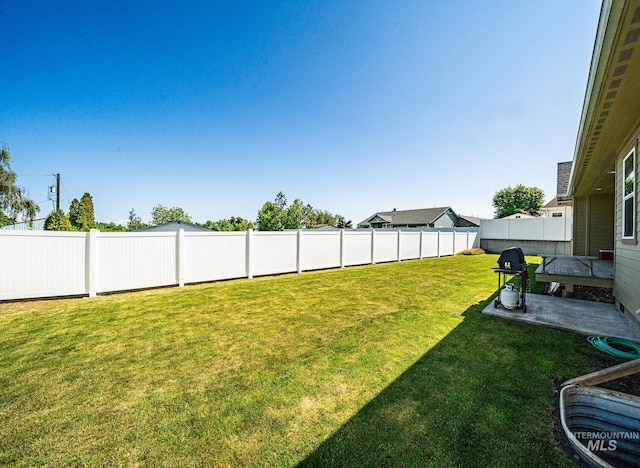 201 E S 10th St, Grangeville, ID 83530 - view of yard featuring a patio