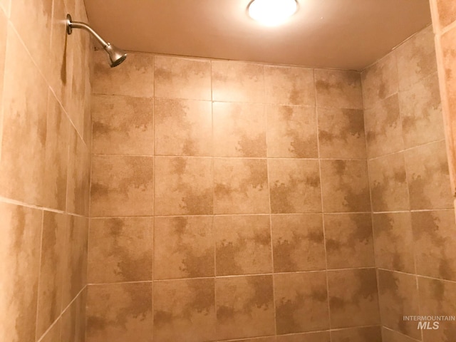 details featuring tiled shower