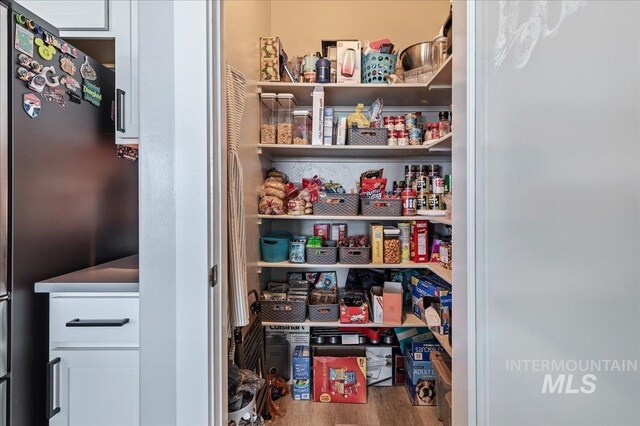 view of pantry