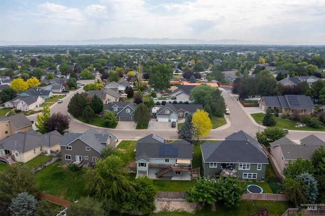 2493 S Skyview Dr, Nampa, ID 83686 - aerial view of residential area