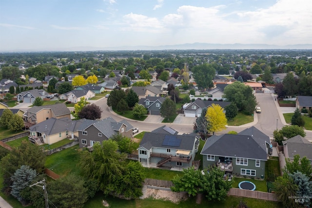 2493 S Skyview Dr, Nampa, ID 83686 - aerial perspective of suburban area