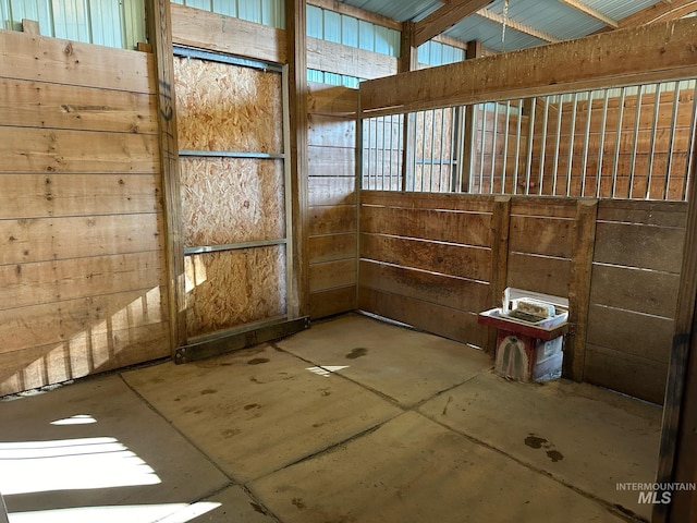 view of stable