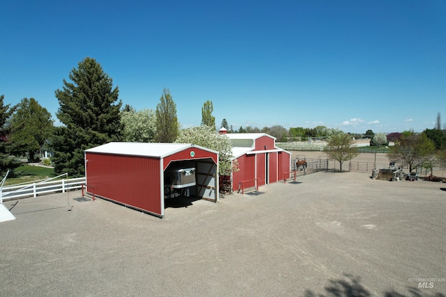 924 Main St S, Kimberly, ID 83341 - view of yard featuring a pole building and an outdoor structure