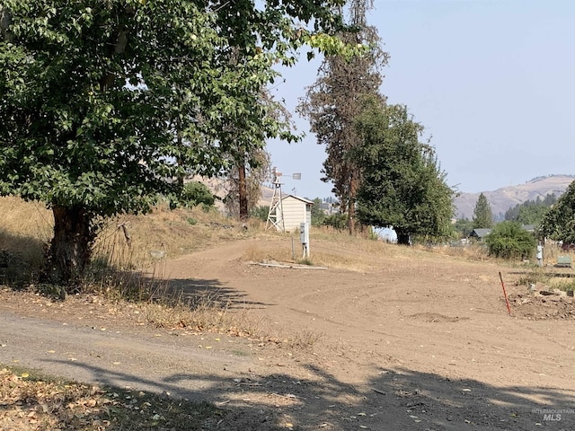 120 Three Bear Ln, Stites, ID 83552 - view of yard featuring a mountain view
