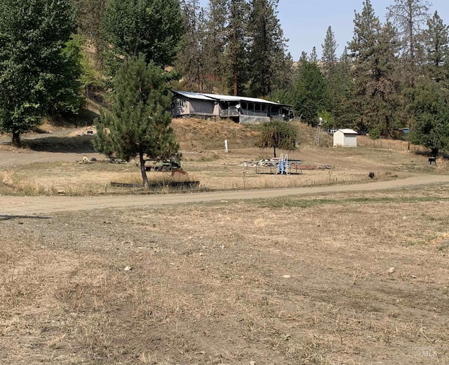 120 Three Bear Ln, Stites, ID 83552 - view of yard featuring a carport