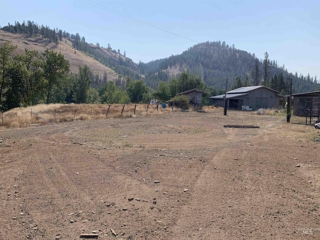 120 Three Bear Ln, Stites, ID 83552 - view of mountain backdrop featuring rural landscape