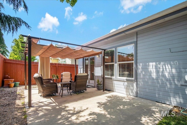 9425 W Java Ct, Boise, ID 83704 - view of patio / terrace with a pergola
