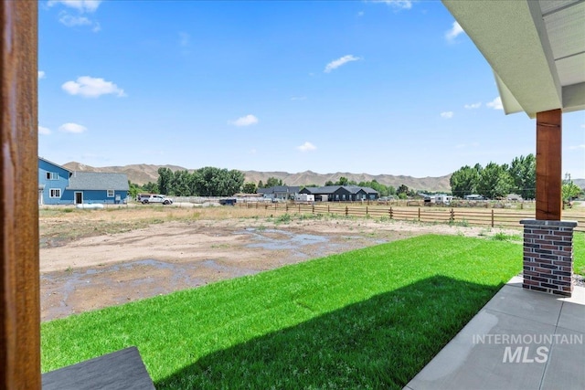 1360 Jordan Ln, Emmett, ID 83617 - view of yard with a mountain view