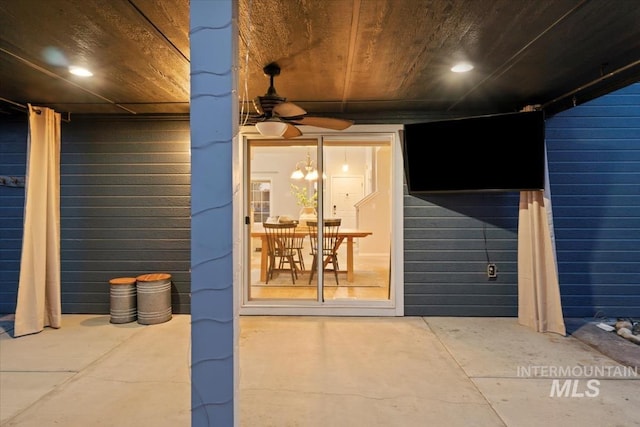 80 Cobblestone Ct, Middleton, ID 83644 - doorway to property with a ceiling fan