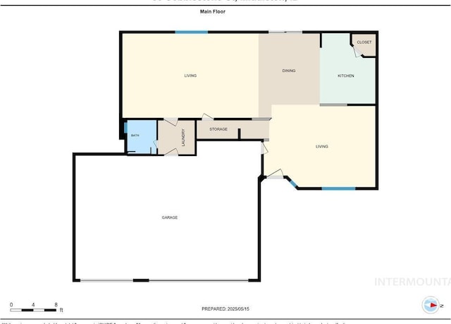 80 Cobblestone Ct, Middleton, ID 83644 - floor plan / room layout
