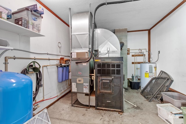 828 W Fork Eagle Creek Rd, Wallace, ID 83873 - utility room featuring electric water heater
