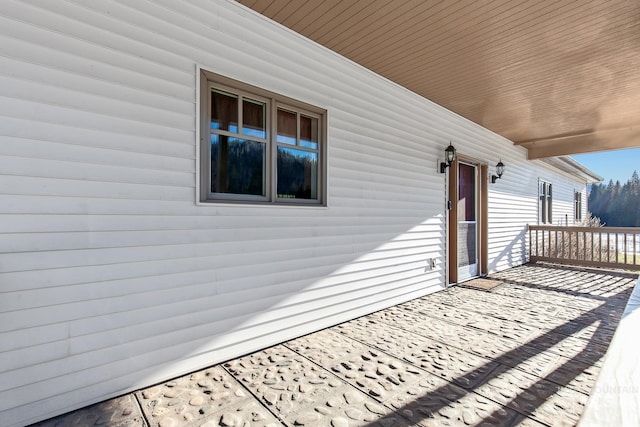 828 W Fork Eagle Creek Rd, Wallace, ID 83873 - view of wooden deck