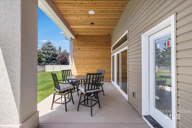 505 Stonehedge Loop, Twin Falls, ID 83301 - view of patio with outdoor dining space