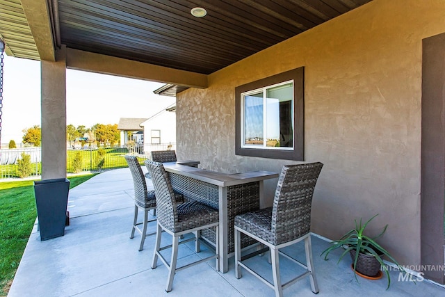 view of patio / terrace